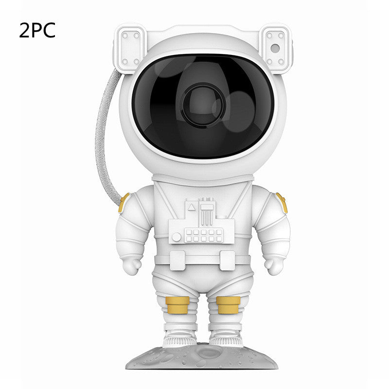 Astronaut Galaxy Starry Sky Projector Nightlight USB Atmosphere Bedroom Table Lamp
