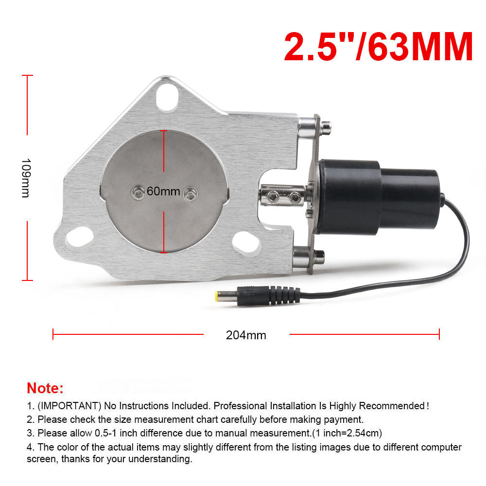 Suitable For Remote Control Kit Car Muffler Accessory Exhaust Control Valve