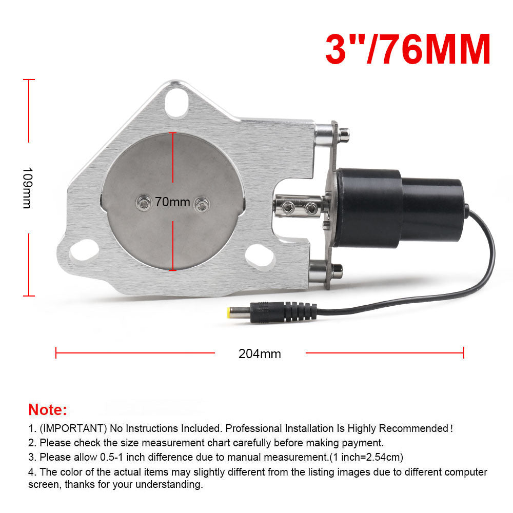 Suitable For Remote Control Kit Car Muffler Accessory Exhaust Control Valve