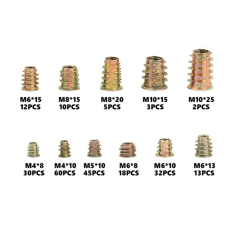 Furniture Accessories Hexagonal Furniture Embedded Trapezoidal Nuts