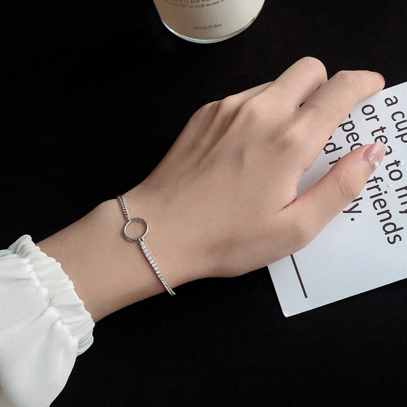 Special-interest Design Simple Cold Style Bestie All Match Bracelet