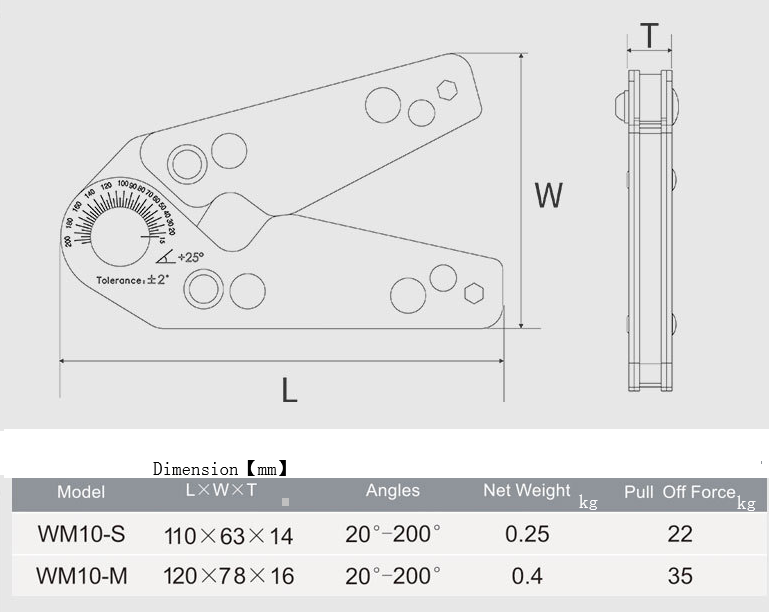 Adjustable Magnetic Welding Positioning Welding Iron