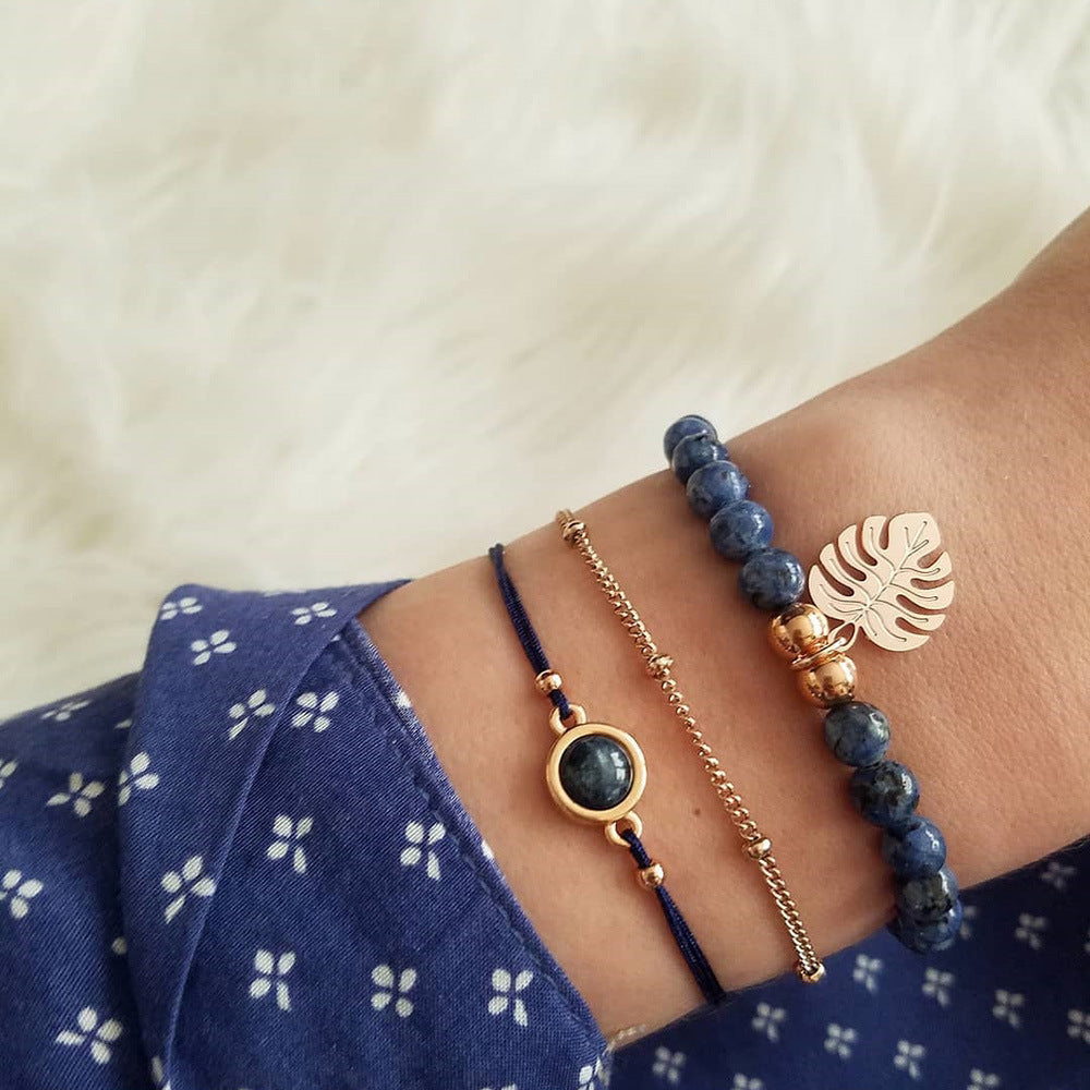 Bohemian Bracelets & Bangles Set – Vintage Beaded Boho Charm Jewelry for Women