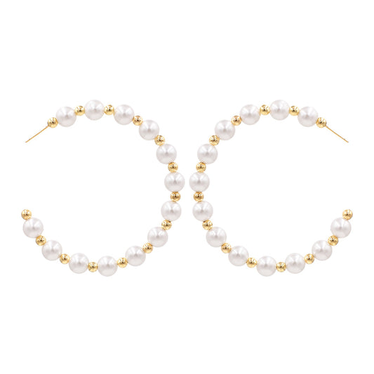 Fashion Simple Pearl Earrings