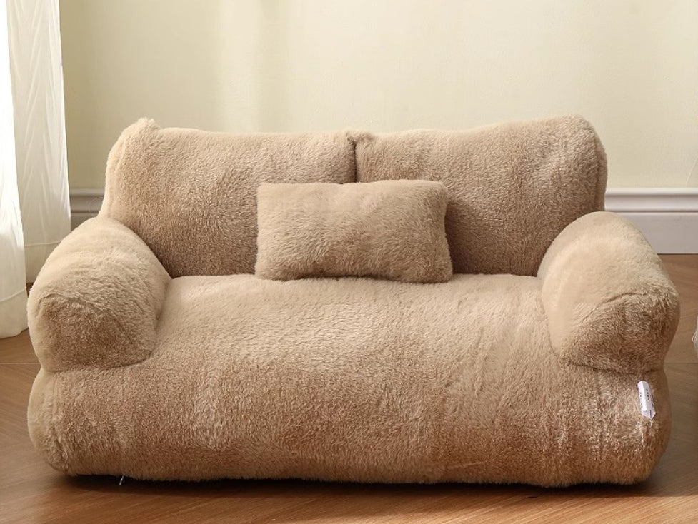 Luxury Bed Sofa Pet Bed for Small Medium Dogs Cats Comfortable Plush Puppy Bed Pet Supplies