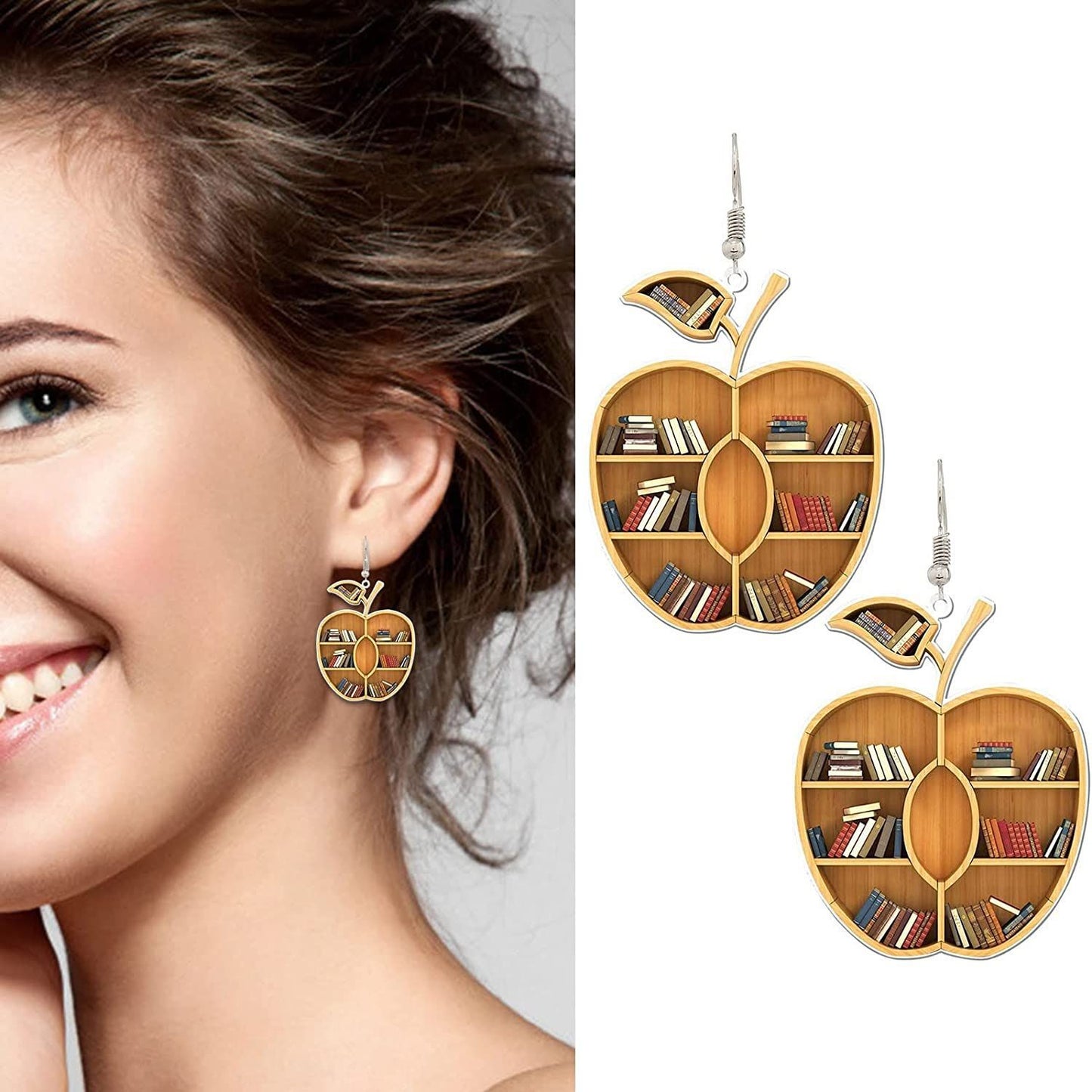 Women's Fashion Reader Librarian Earrings