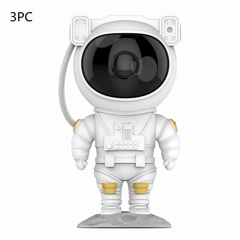 Astronaut Galaxy Starry Sky Projector Nightlight USB Atmosphere Bedroom Table Lamp