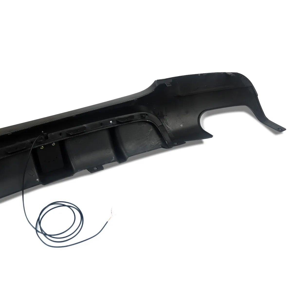 Rear Bumper Spoiler Lip with Led For Bmw 3 Series E90 318i 320i 328i 330i 335i 340i Diffuserwith Brake Light 2005-2012