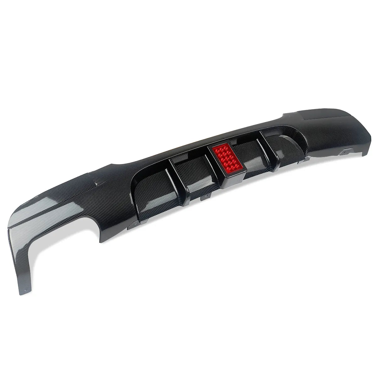 Rear Bumper Spoiler Lip with Led For Bmw 3 Series E90 318i 320i 328i 330i 335i 340i Diffuserwith Brake Light 2005-2012