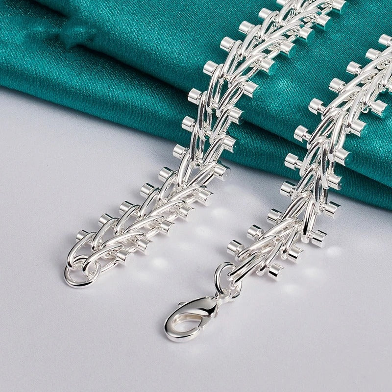 Double Row Beaded Chain Bracelet Female Accessories