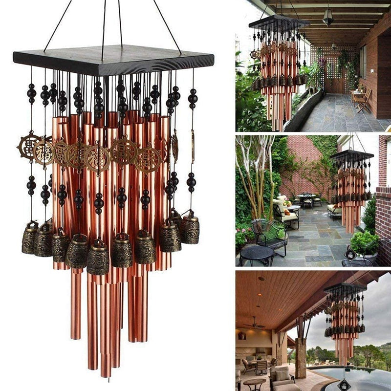 Wind Chimes Metal Multi-tube Bells Home Pendant