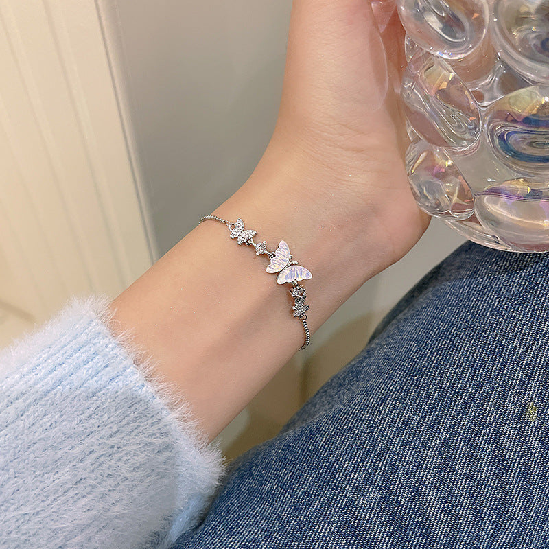Cars and Bags Wild Micro-Inlaid Bow Bracelet