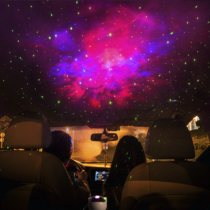 Astronaut Galaxy Starry Sky Projector Nightlight USB Atmosphere Bedroom Table Lamp