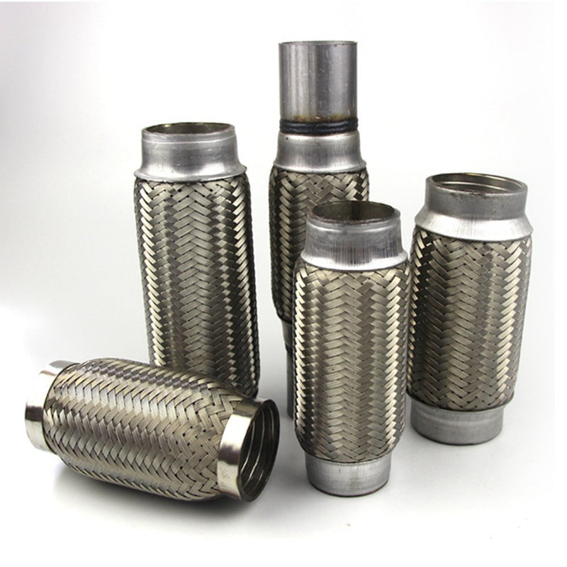 Corrugated Shock-absorbing Soft Connection Of Stainless Steel Automobile Exhaust Pipe