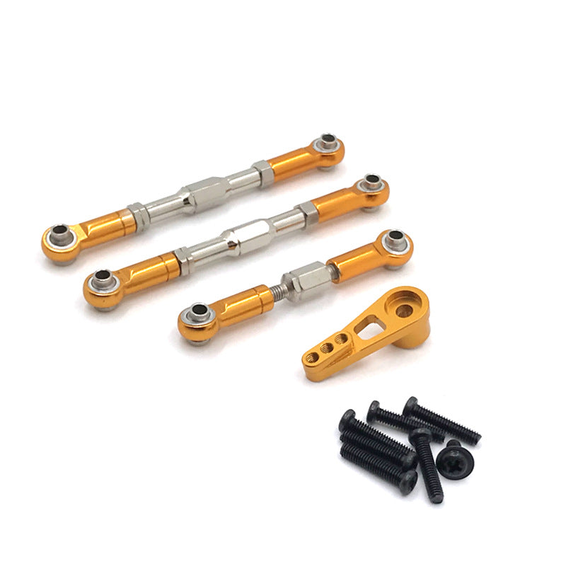 RC Car Metal Upgrade Adjustable Pull Rod Servo Arm