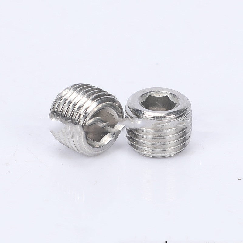 Stainless Steel 304 Hexagon Plug Pipe Bulkhead Multi-specification