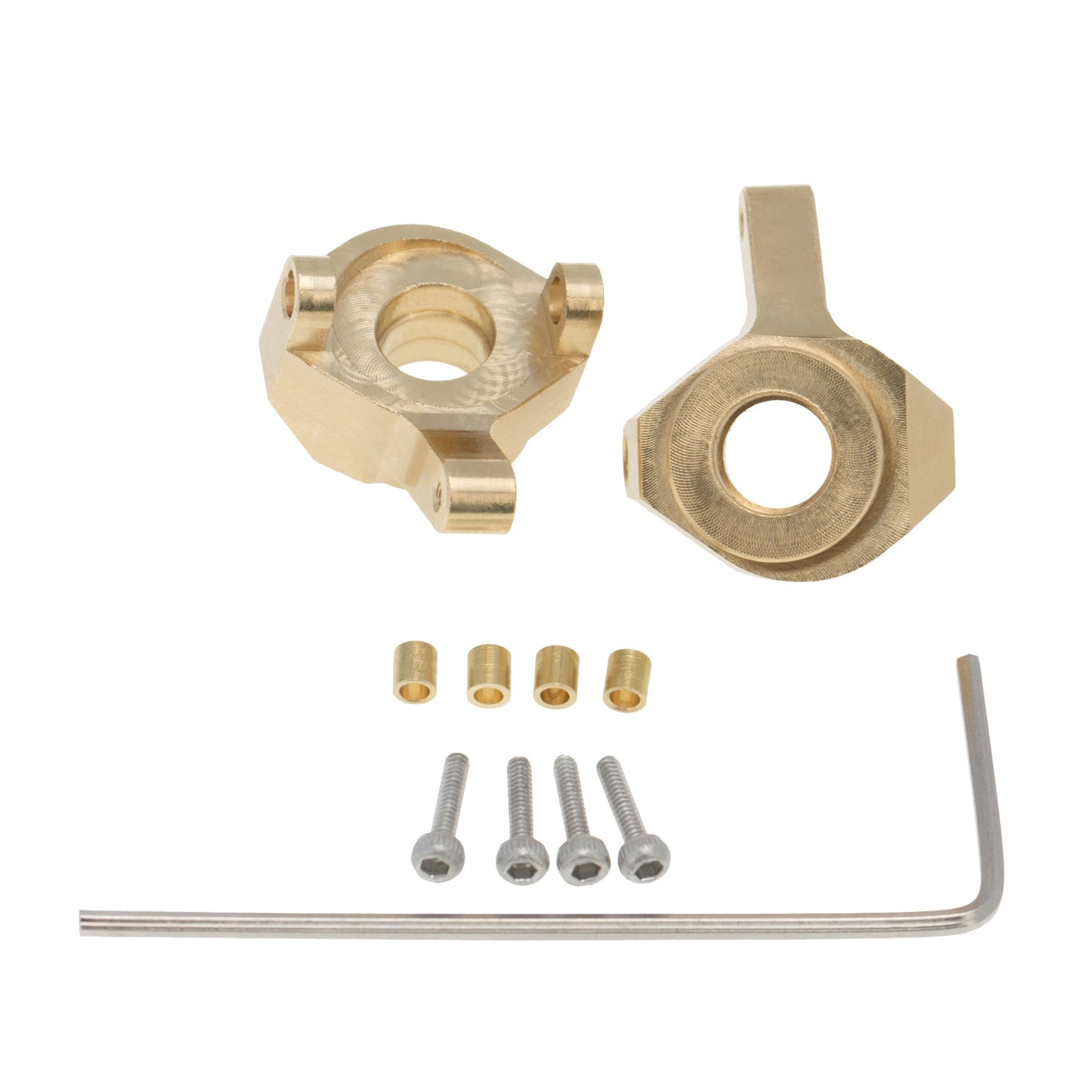 Axial SCX24 90081 Brass Counterweight, A Pair Of Steering Cups