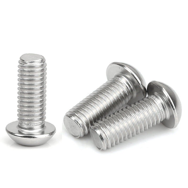 Stainless Steel Half Round Head Pan Head Hexagon Screws