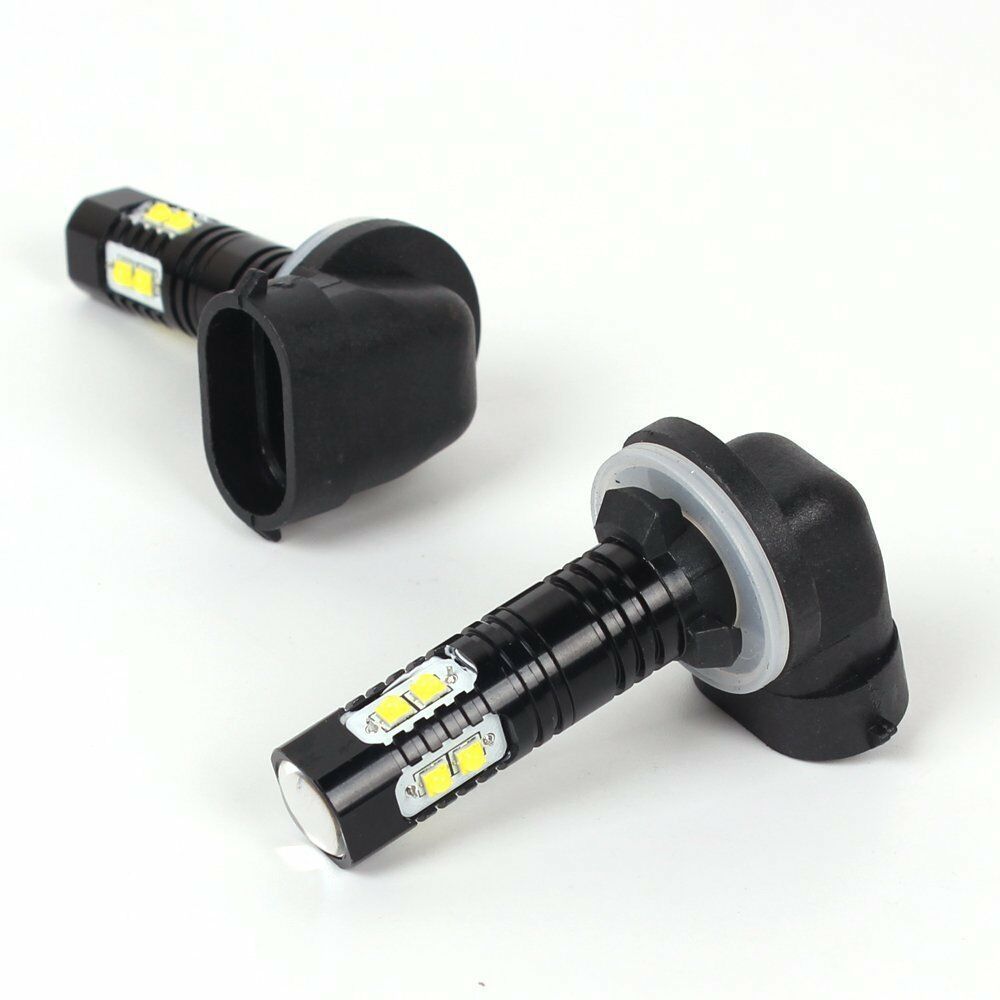 Car LED Fog Light 10SMD High Power Car Light Black Shell