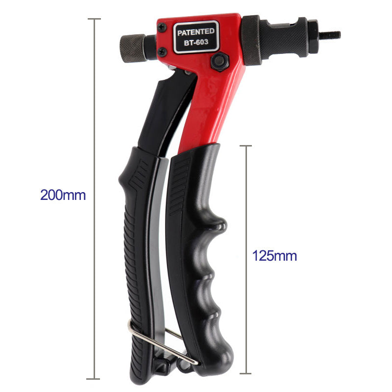 Manual Rivet Gun Nut Gun Fixed With Mandrel