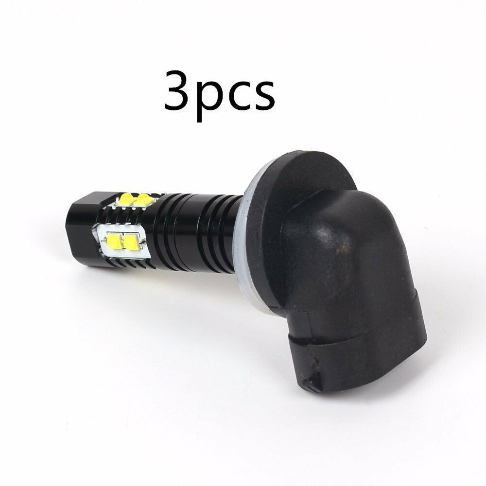 Car LED Fog Light 10SMD High Power Car Light Black Shell