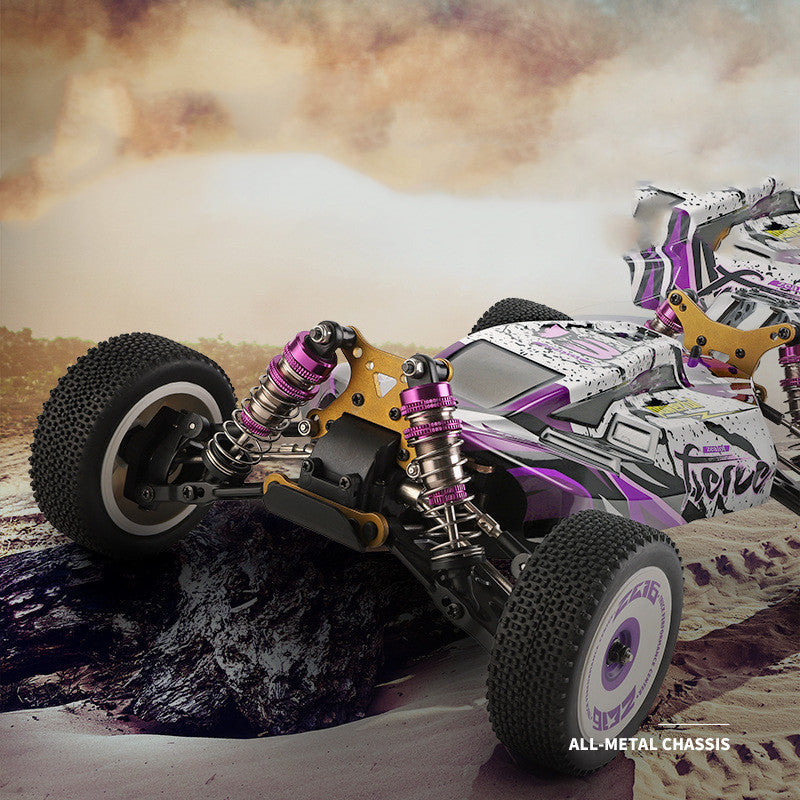 Remote Control Car High-Speed Off-Road Vehicle Metal Disc Electric Four-Wheel Drive Elegant Car Rc Model