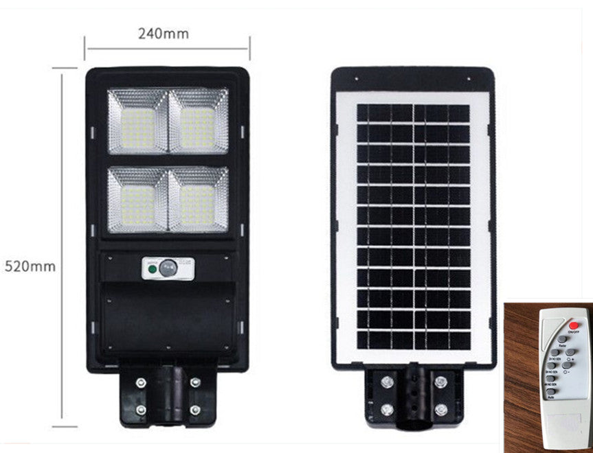 Waterproof solar integrated LED light