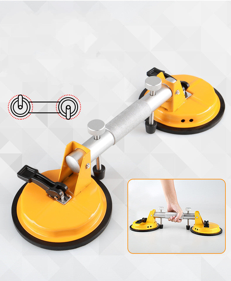 Fixed Single Claw Heavy Aluminum Alloy Tile Sticking Vacuum Floor Tile Tool