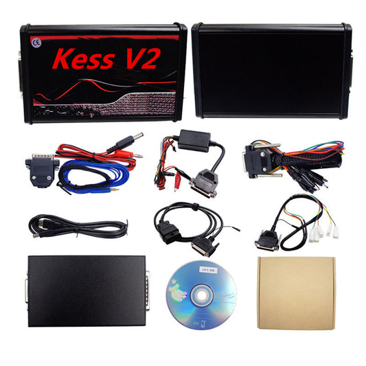 Kess V2 5.017 OBD2 ECU Programming Tool Kess V5.017 OBD2 Kit for Cars Trucks Tractors Programmer