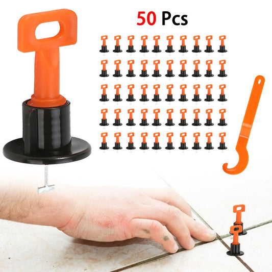 Positioning Adjustment Device For Laying Floor Tiles And Wall Tiles