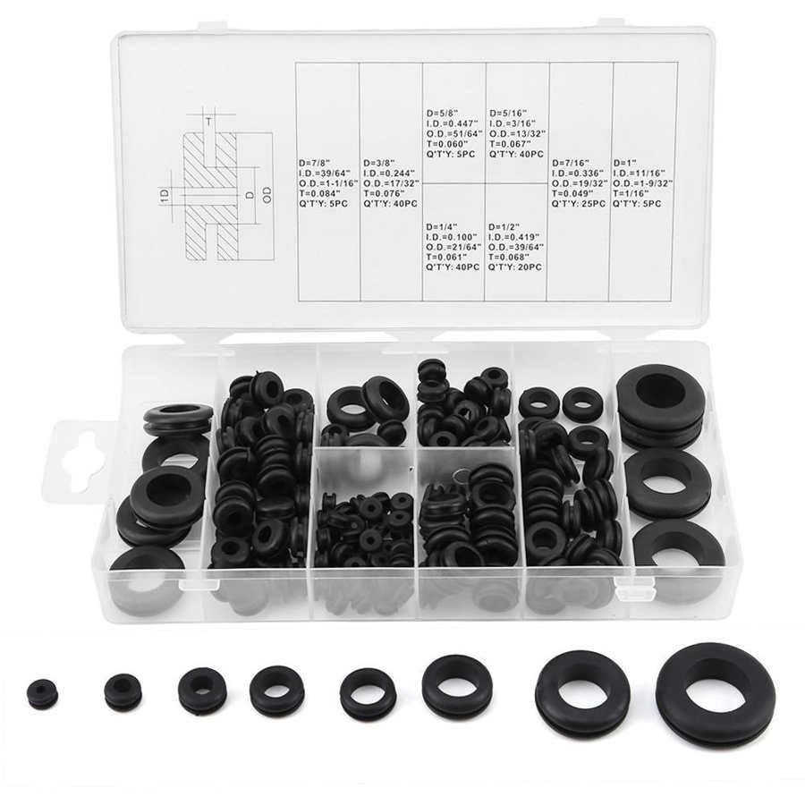 Black Sealing Rubber Ring Rubber Washer Combination