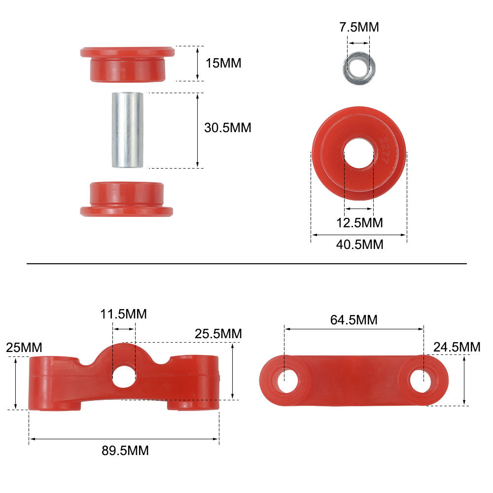 Car Modification Kit, Stable Shift Bushing, Gear Lever Bushing