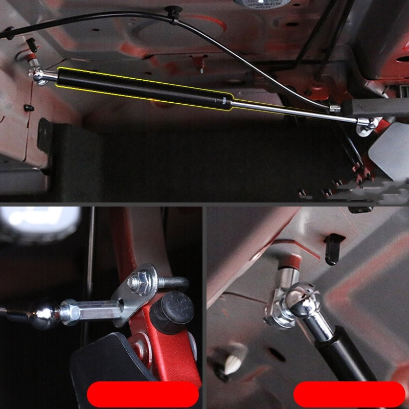 Tail box hydraulic lever modification