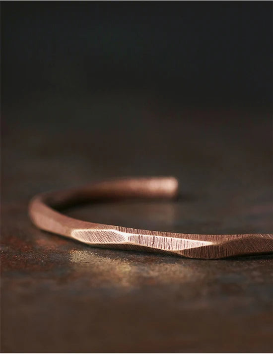 Pure Copper Hand-made Bracelets To Make Old Cuffs