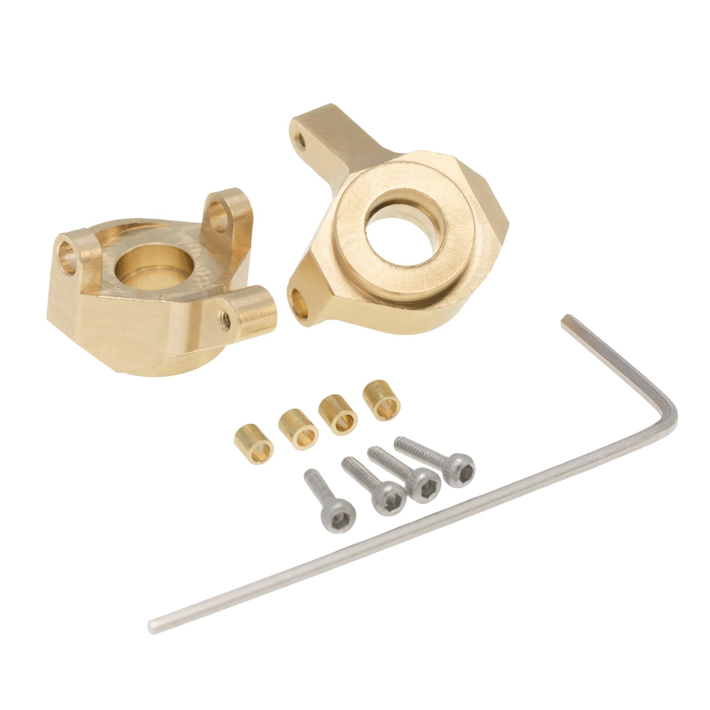 Axial SCX24 90081 Brass Counterweight, A Pair Of Steering Cups