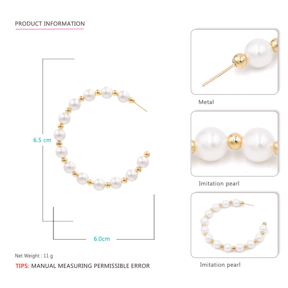 Fashion Simple Pearl Earrings