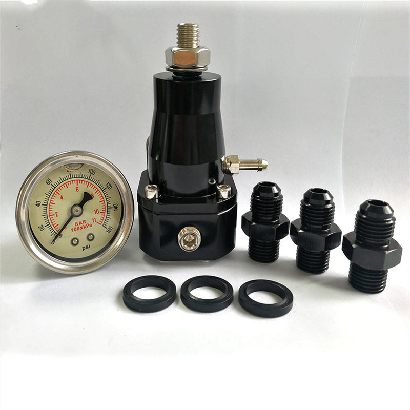 Car Accessories Fuel Pressure Regulator Pressure 30-70psi With Oil Strap