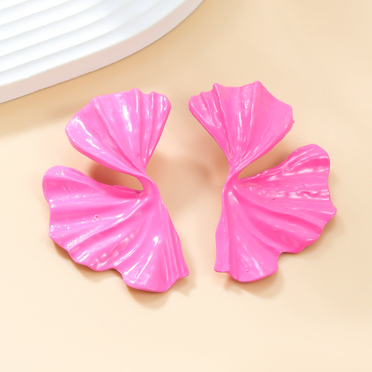 Flower Alloy Barbie Doll European And American Earrings