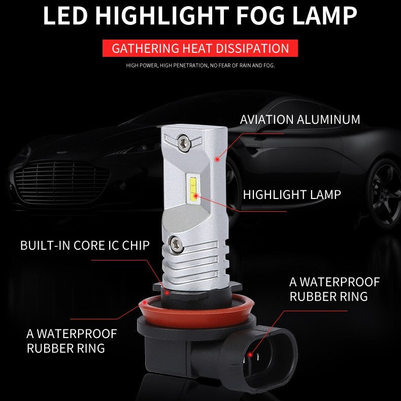 Car Led Front Fog Lamp H11 H8 Csp 80W High Power