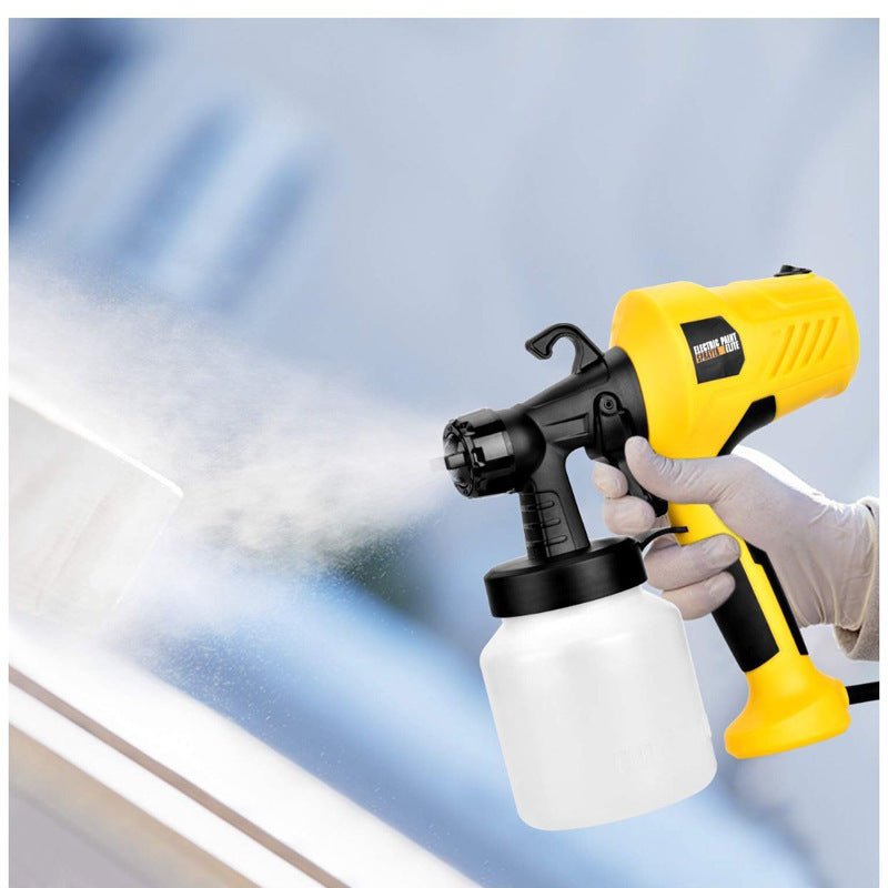 High voltage electric paint spray gun