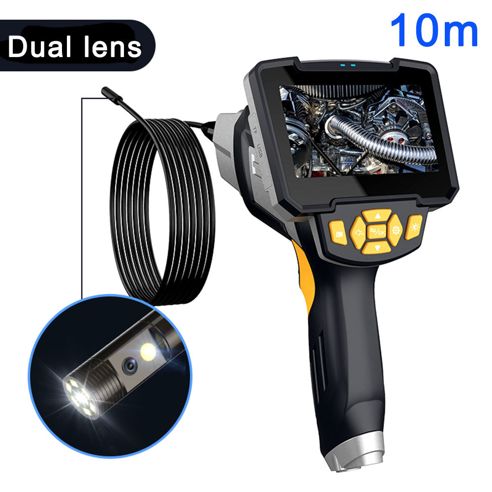 HD waterproof endoscope with screen