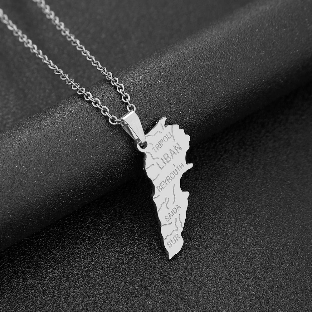 Lebanon Pendant Men's And Women's Stainless Steel