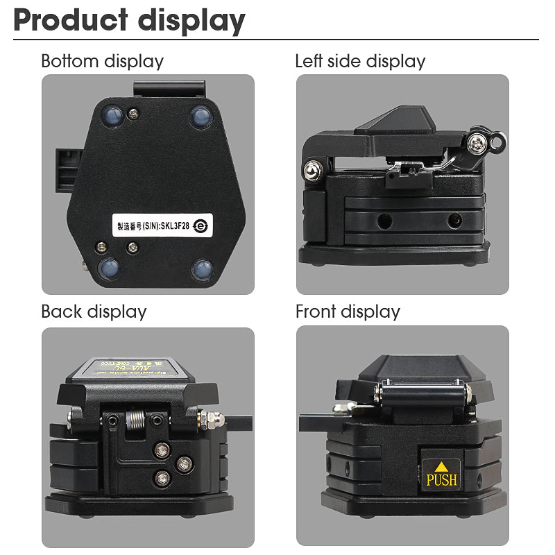 High-precision Optical Fiber Cleaver For Cold Splicing And Hot Melting