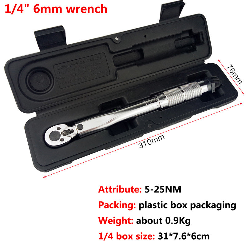 Torque wrench adjustable torque wrench