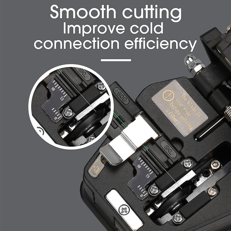 High-precision Optical Fiber Cleaver For Cold Splicing And Hot Melting