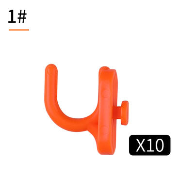 Special hook for plastic tool hanging board