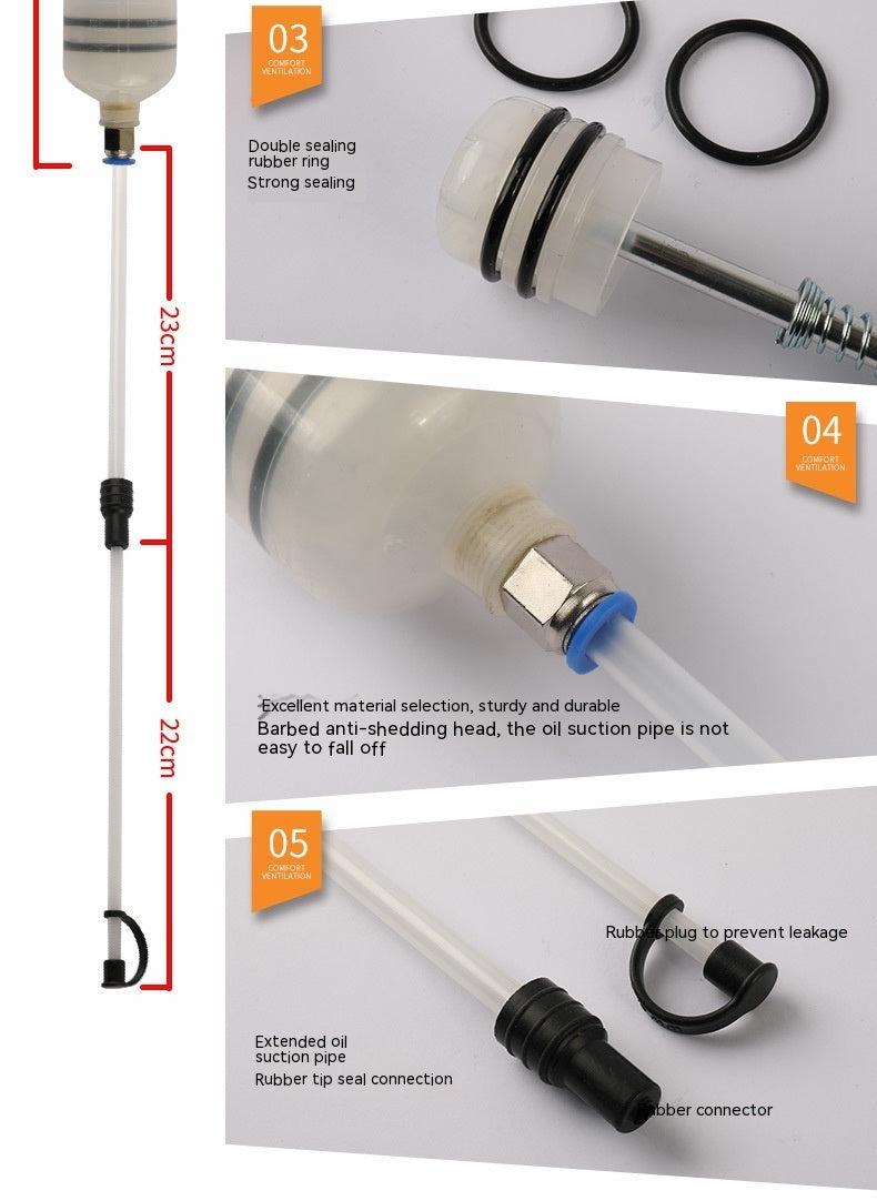 Syringe Suction And Injection Dual-purpose Oil Change Tool Manual Pumping Machine Tool