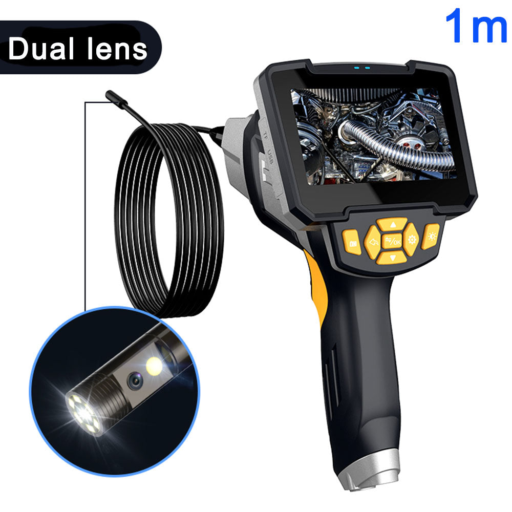 HD waterproof endoscope with screen