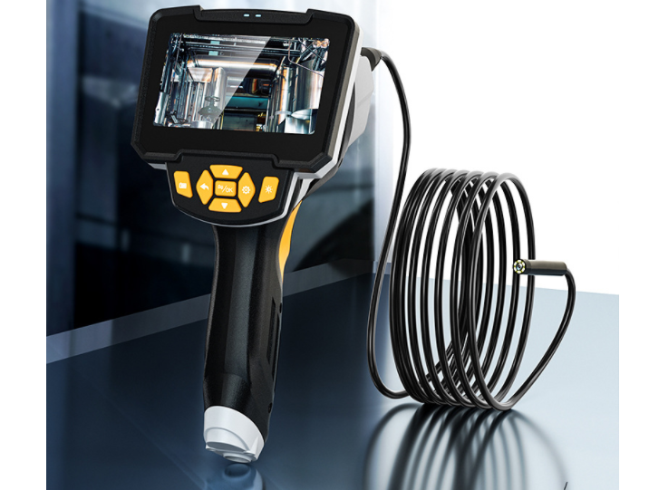 HD waterproof endoscope with screen