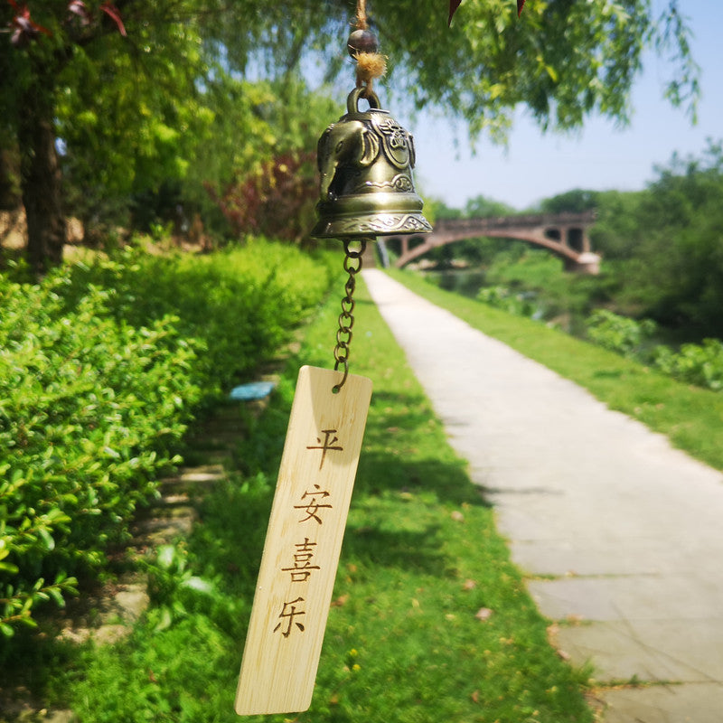 Buddha Statue Wind Chime Ornament Pendant Japanese Style